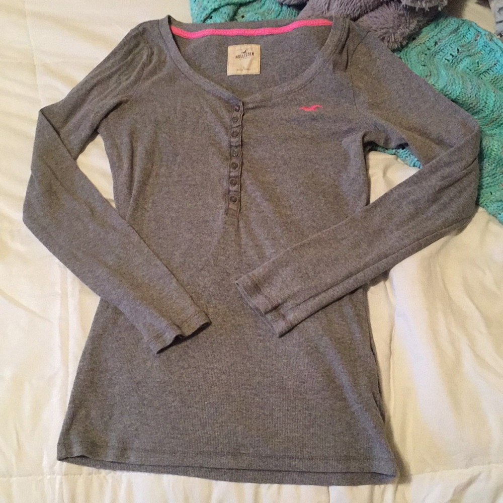 Grey Hollister Long-sleeve
